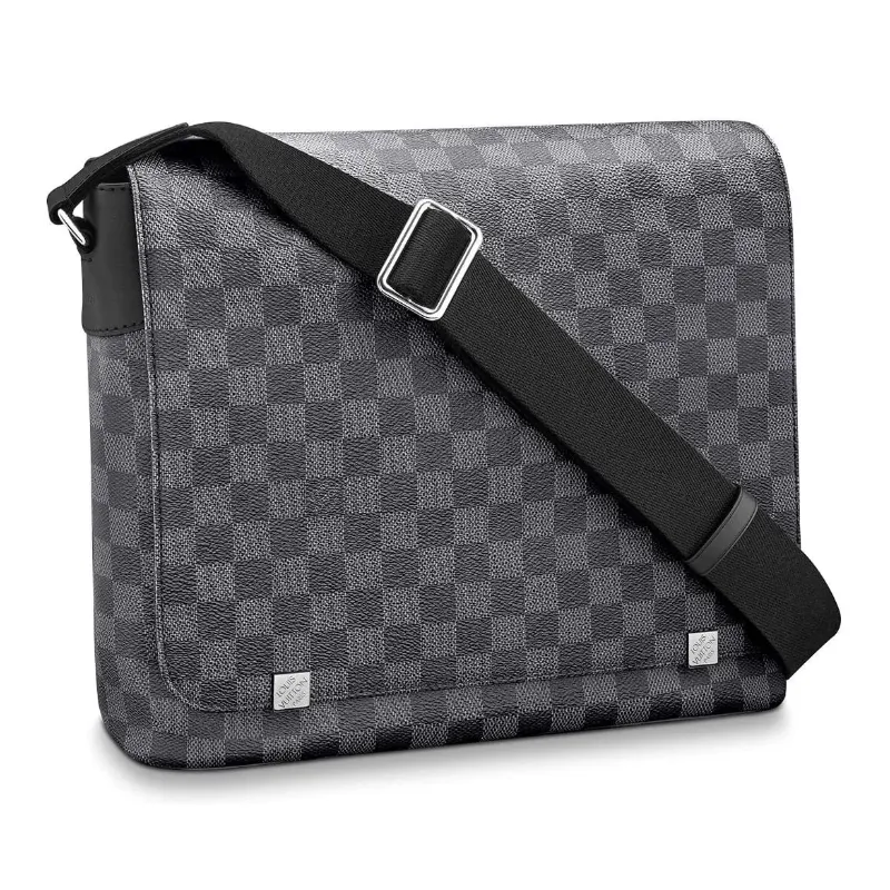 本物の VUITTON LOUIS ショルダーバッグ AB NM PM ディストリクト