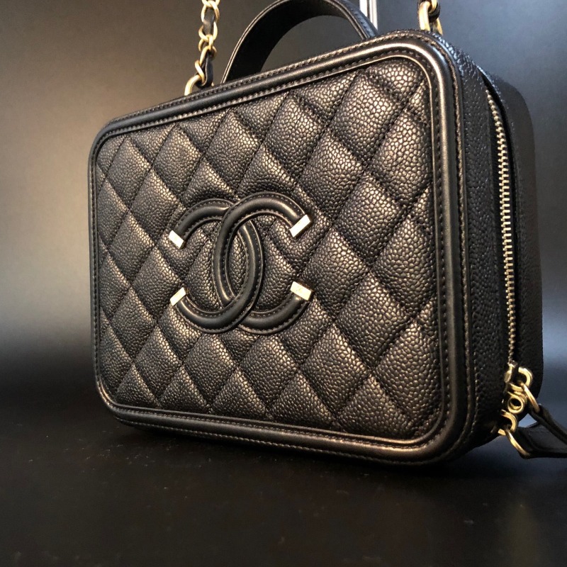 CHANEL キャビアスキン バニティ | www.innoveering.net