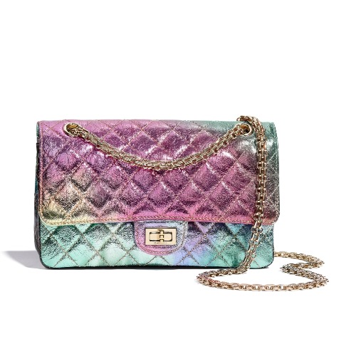 【メタリックカラーがポイント】CHANEL ミニケリー ハンドバッグ 08102004.jpg