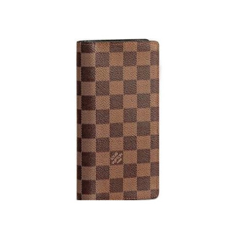 【極美品】新型 ルイヴィトン ダミエ ポルトフォイユ ブラザ N60017 箱付 極美品 ルイヴィトン ダミエ ポルトフォイユブラザ 長財布