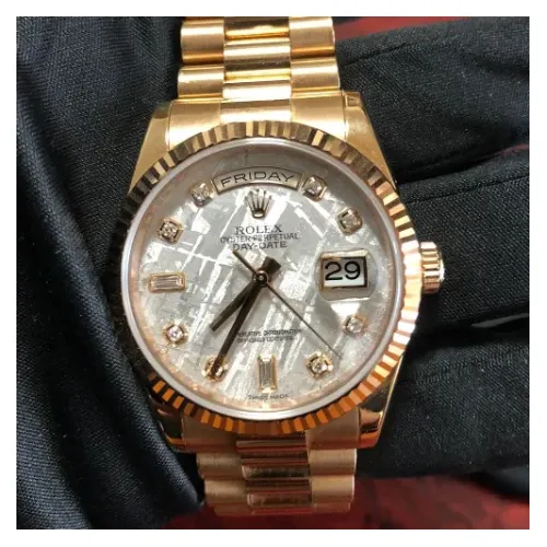 【ロレックス】付属品（デイデイト） ロレックス デイデイト1960年代製 18KYG Ref.1803 剣針 ギャラン