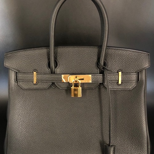 エルメス バーキン30 トゴ ブラック X刻印 G金具
