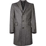 Brioni ヘリンボーン カシミヤコート