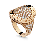ブルガリ 18K ダイヤ リング