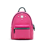 MCM ピンク バックパック スモールサイズ