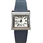 ベダアンドカンパニー No 1 Stainless Steel With Diamond Bezel Ladies Watch