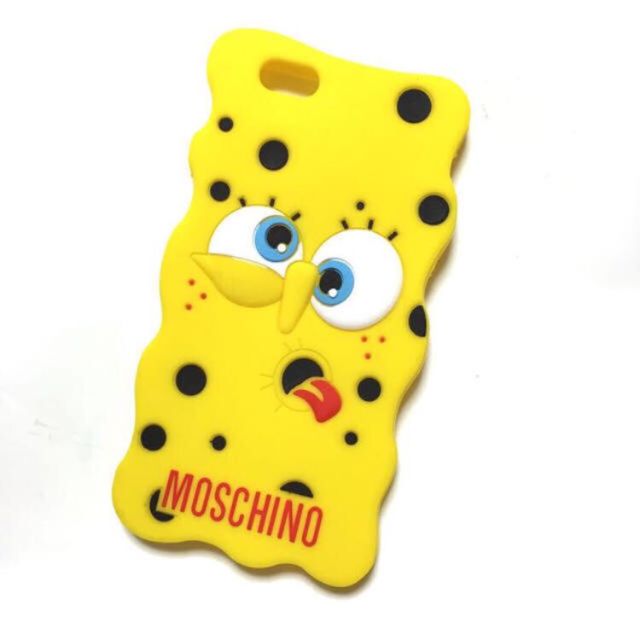 モスキーノ スポンジボブ iPhoneケース