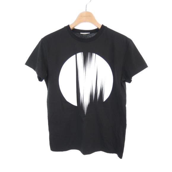 ディオールオム ブラック プリントTシャツ