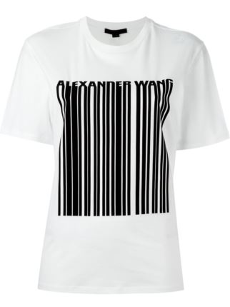 アレキサンダーワン バーコード Tシャツ