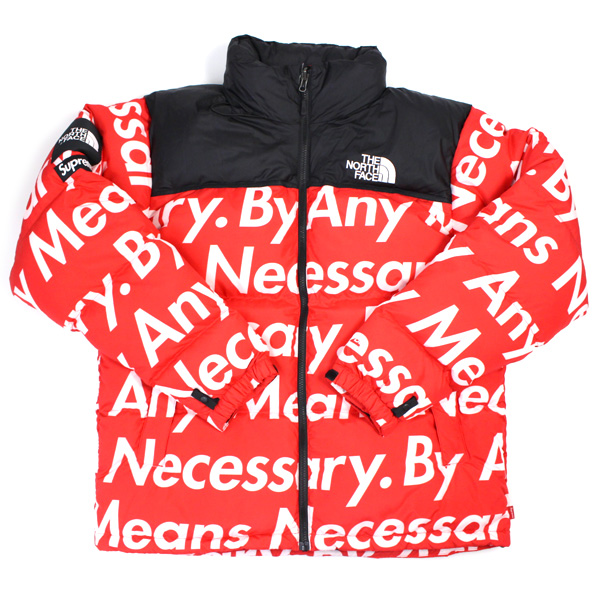 シュプリーム×THE NORTH FACE 15AW ヌプシダウンジャケット