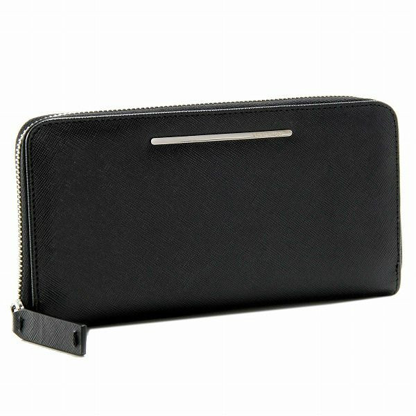 ジョルジオ アルマーニ GIORGIO ARMANI レザー 黒 ブラック メンズ 財布