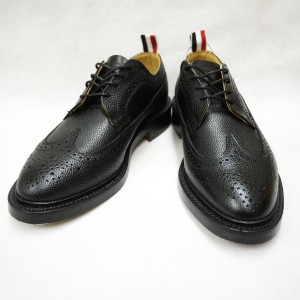 トムブラウン ウイングチップ レザーシューズ